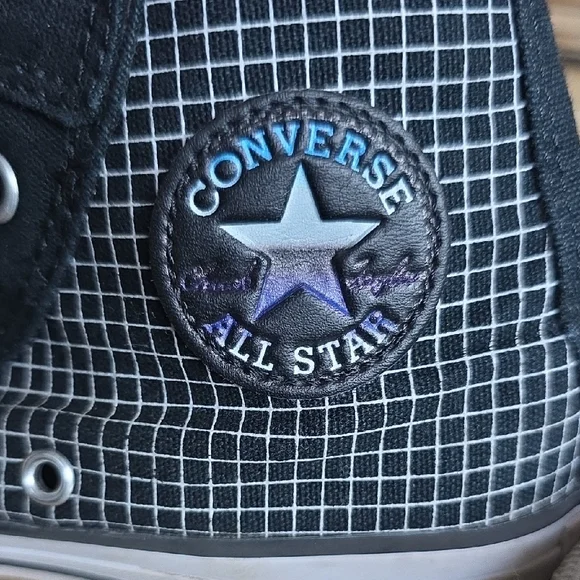 Converse Limited Edition Transformers Black High-Tops All Star Sneakers - Picture 5 of 10